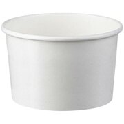 Eisbecher aus Papier wei 120 ml 4oz, 50 Stk.