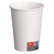 Automatenbecher Kaffeebecher 70,3mm , wei, Pappe beschichtet, 180 ml  100 Stk.