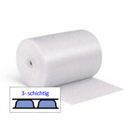 1-PACK BubbleStar Luftpolsterfolie 120cm x  50m, beidseitig glatt, 3-lagig