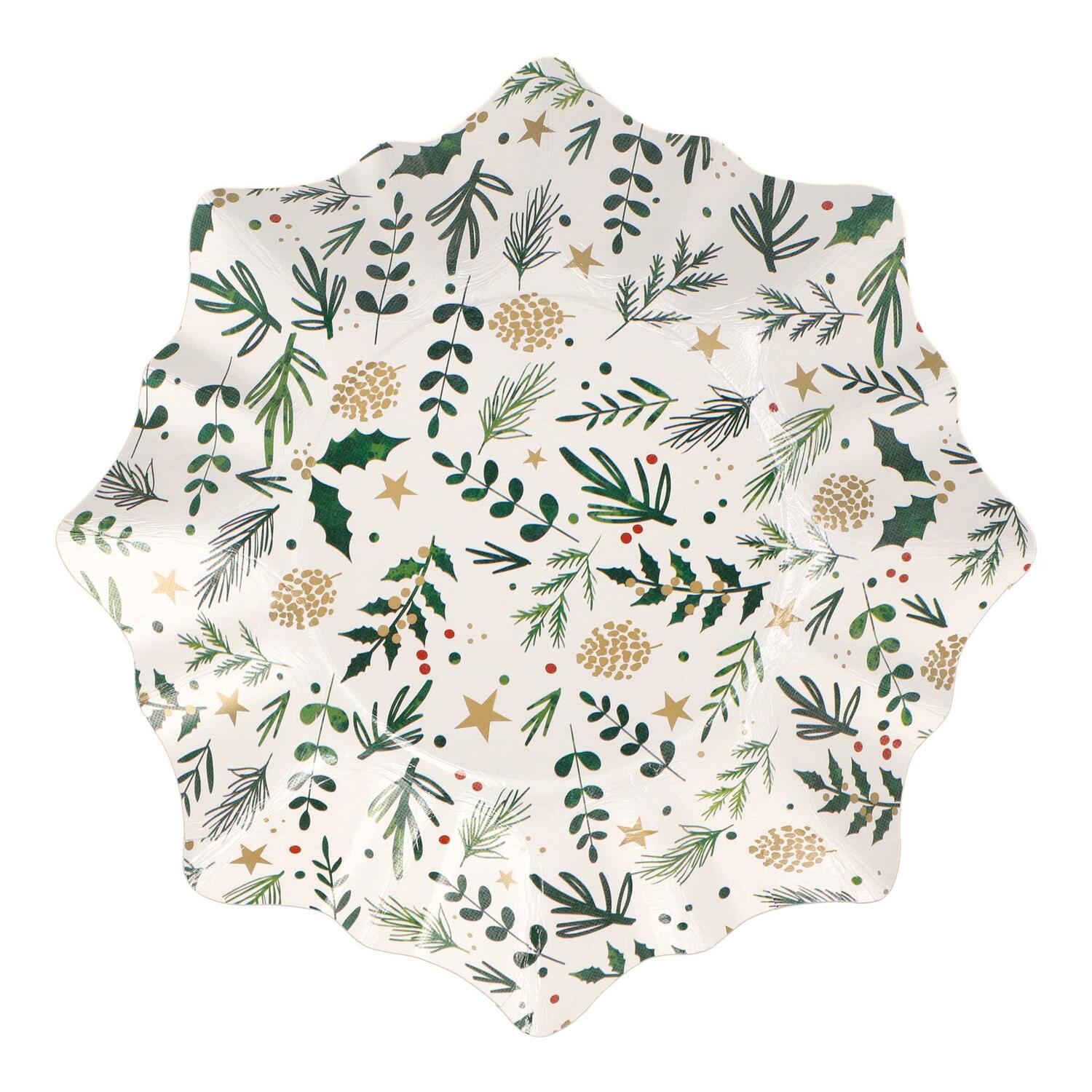 Geb�ckschalen Pl�tzchenschalen f�r Weihnachtsgeb�ck Pappe � 28 cm verschiedene Motive, 2 Stk