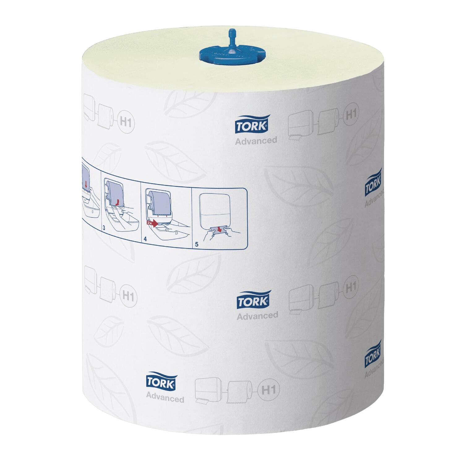 Tork Matic� Rollenhandtuch H1 gr�n 2-lagig 21cm x 150m, 6 Rollen je 612 Abrisse