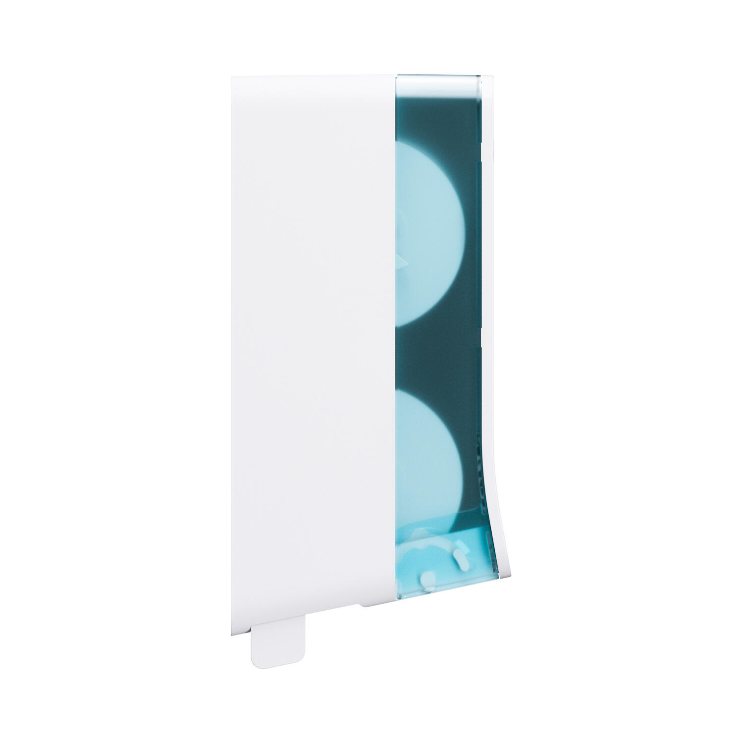 Satino System Doppelrollen Toilettenpapierspender JT3 System wei�