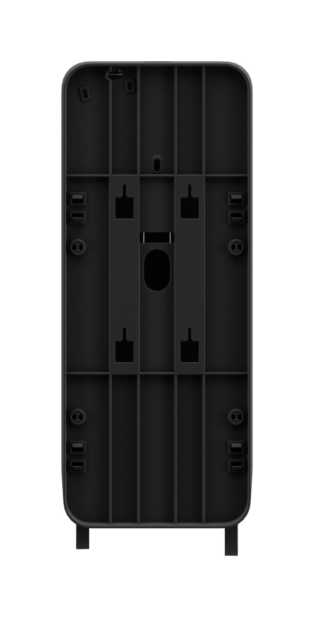 Satino System Doppelrollen Toilettenpapierspender JT3 System schwarz