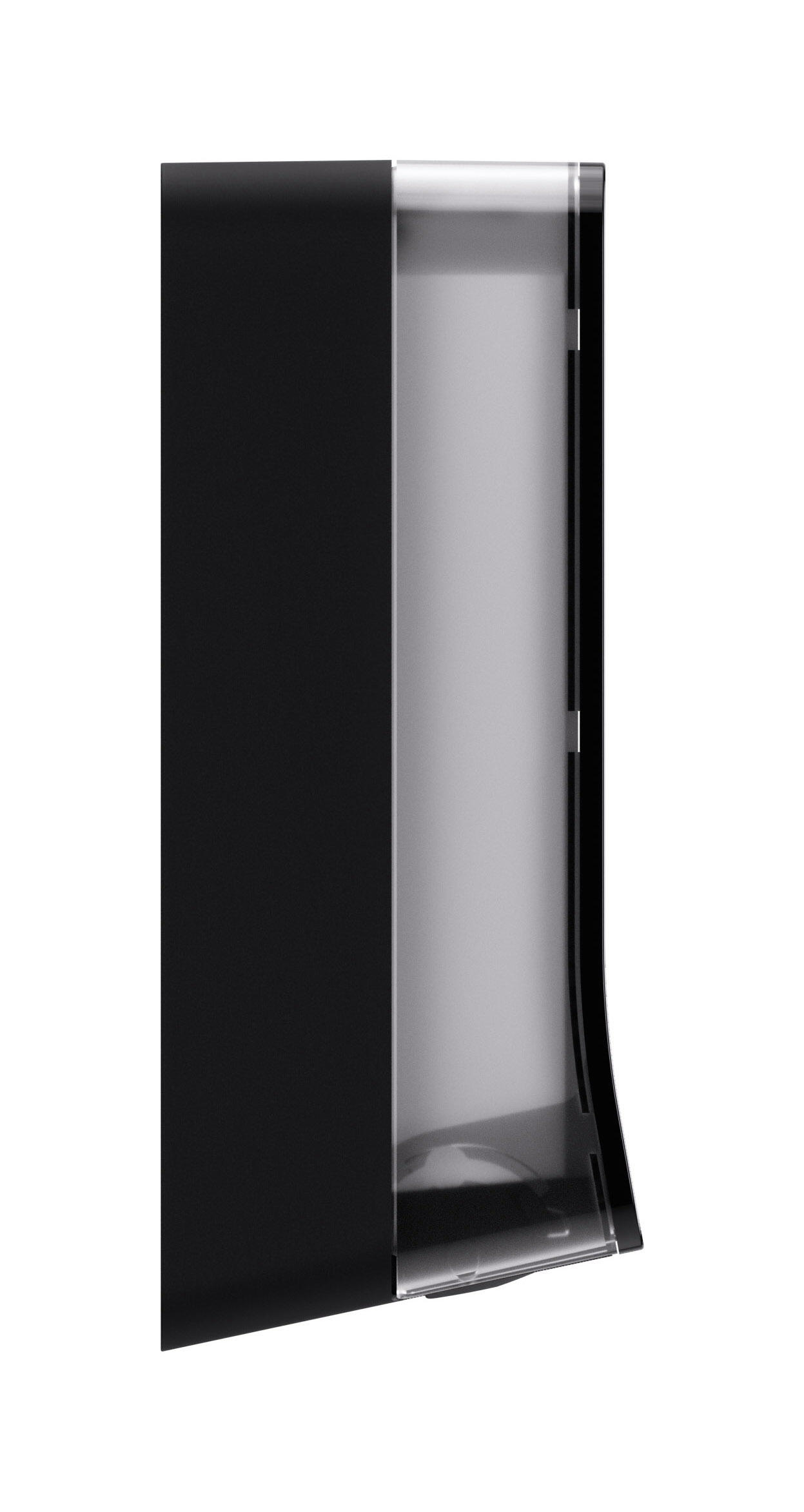 Satino Einzelblatt-Toilettenpapierspender f�r BT1, hygienisch, schwarz