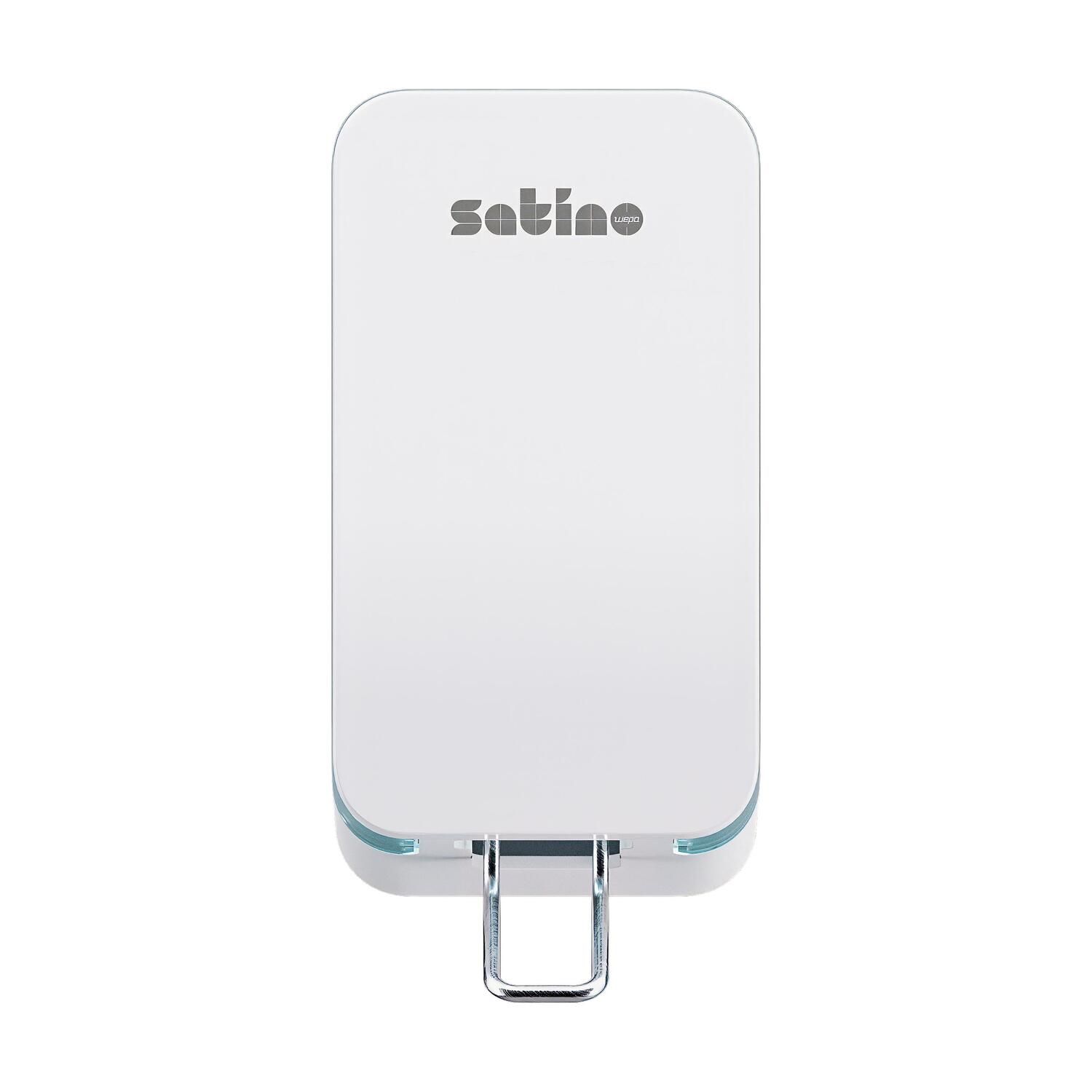 Satino Hyginity Clean&Care Seifenspender 500 ml, System SF2, 26,1 cm x 12,2 cm x 11,7 cm, manuell, wei�