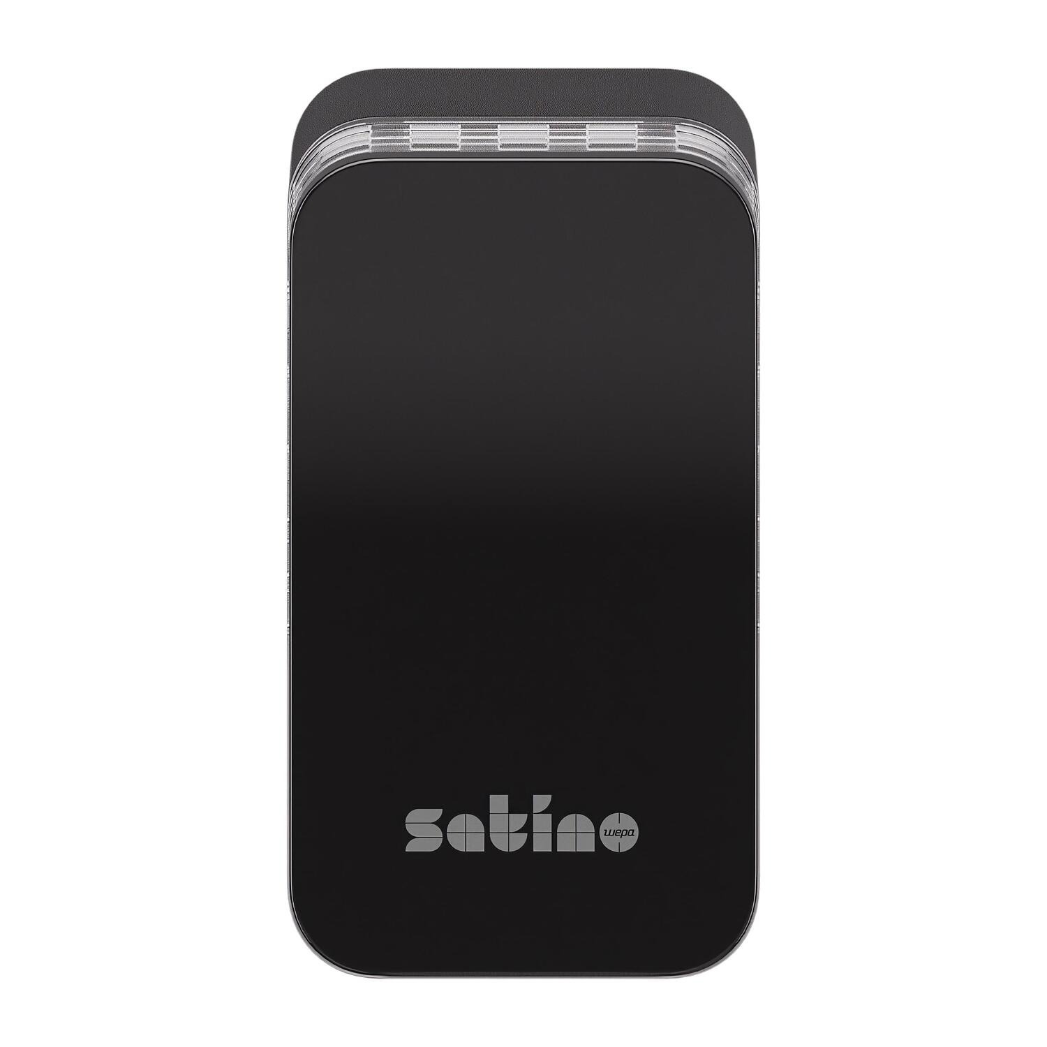 Satino Hyginity Lufterfrischer Eco AR1, 17,5x9,1x9,9 cm ohne Batterie ohne Strom schwarz