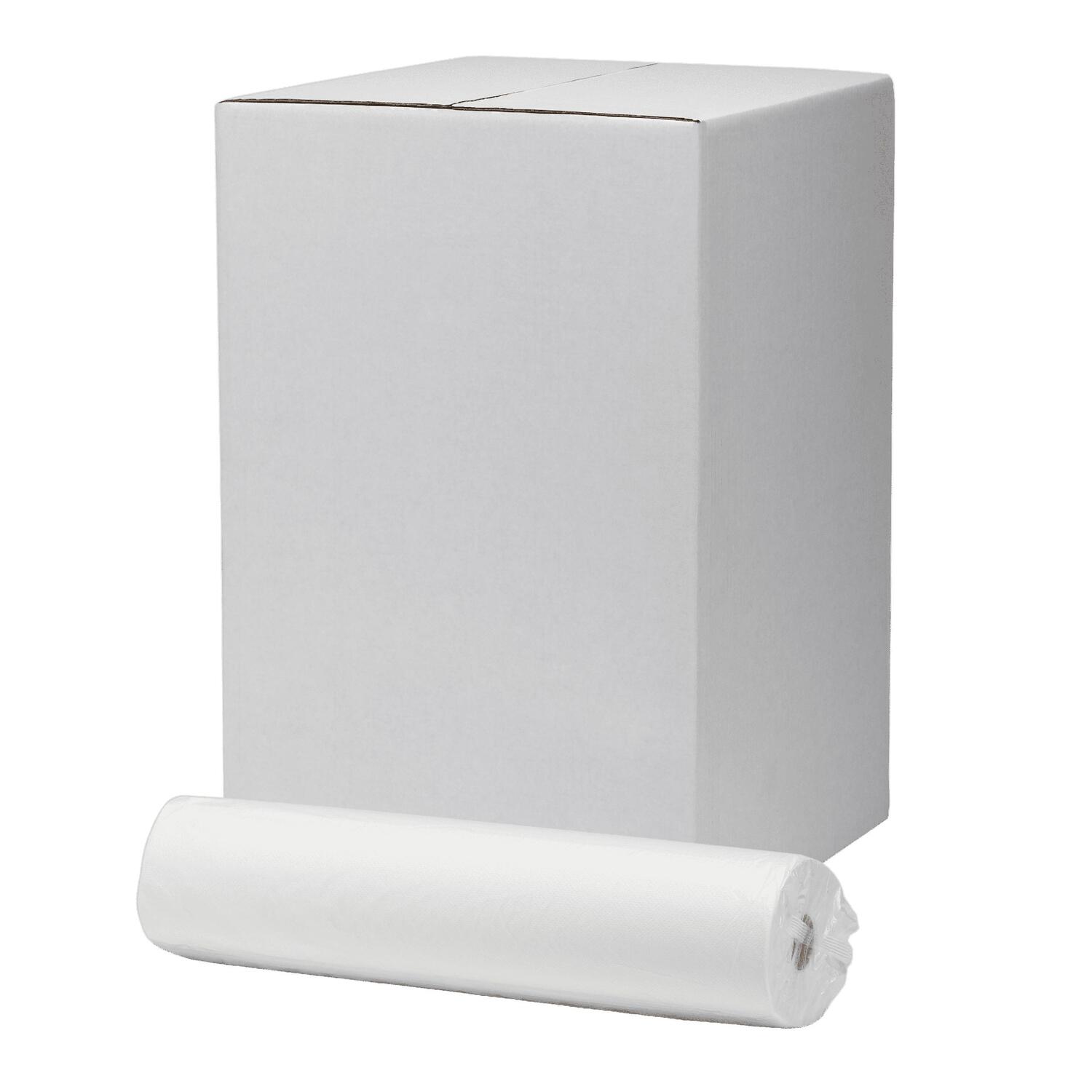 Celtex Liegenabdeckung 2-lagig Tissue wei� 44,5cmx38cm 265 Abrisse, 6 Rollen je 100m