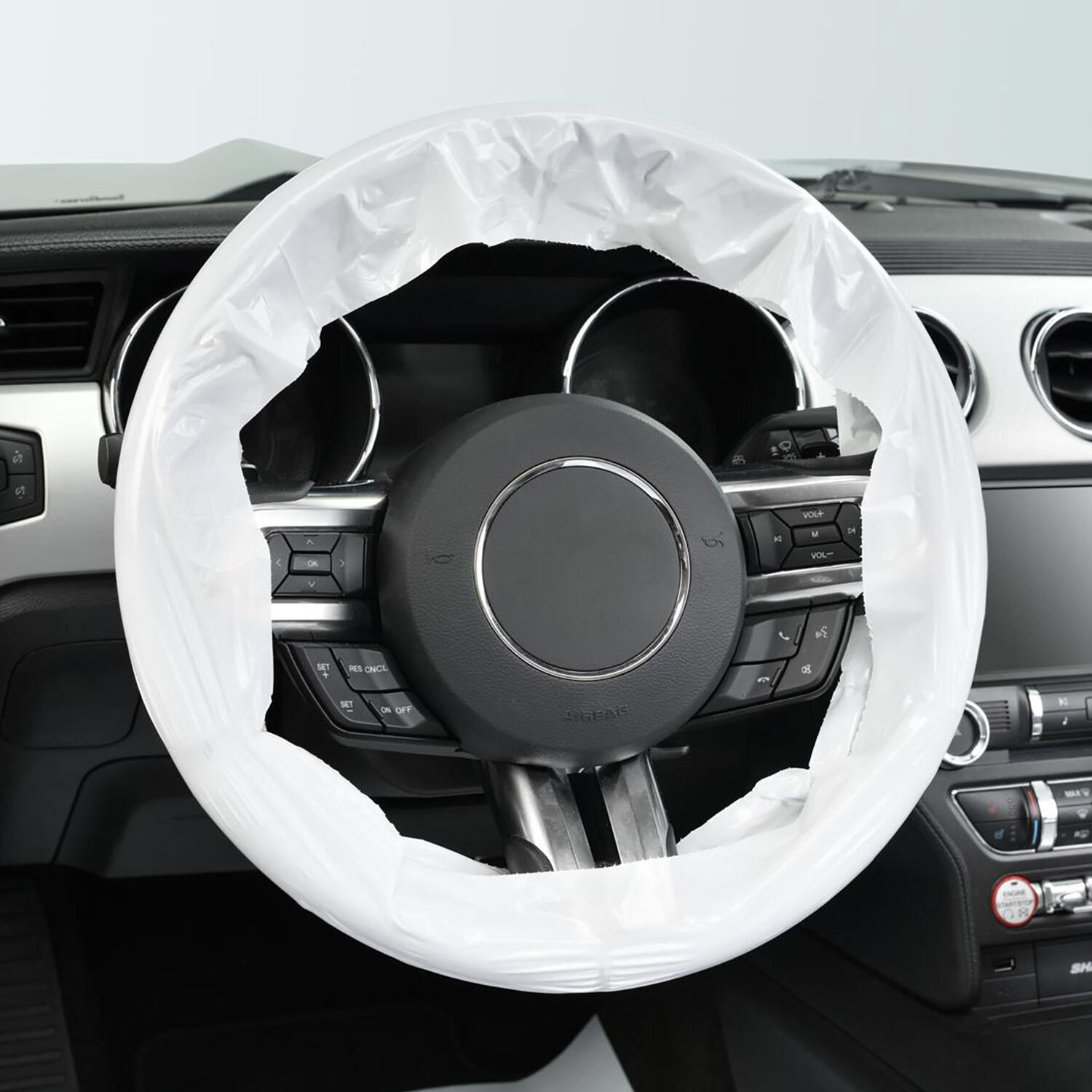 Lenkradschoner Einweg-Lenkradschutz 51 x 18 cm f�r PKW, Dehnfolie Rolle, 500 Stk.