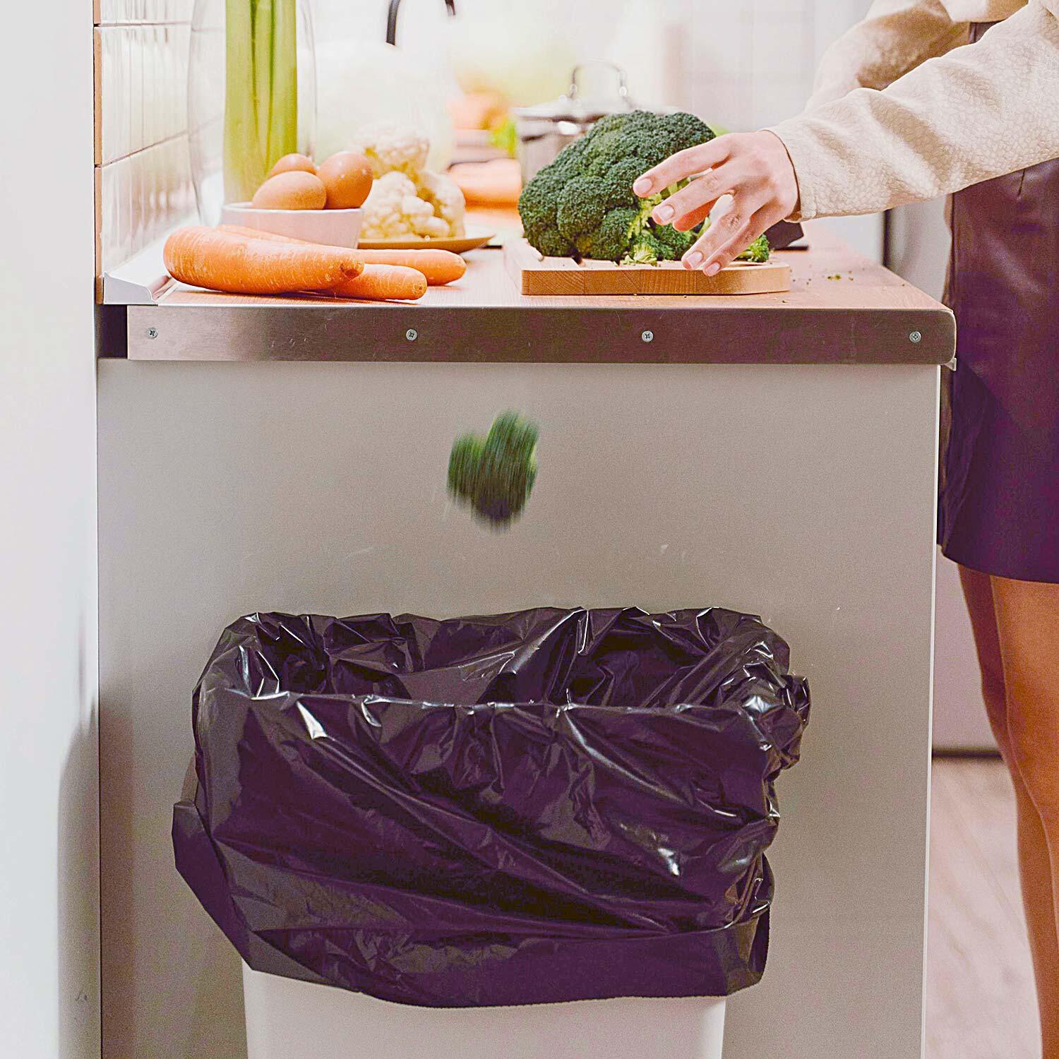 M�lleimerbeutel 60 Liter, 60x70cm gerollt schwarz, stark, 500 Stk.