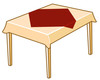 Mitteldecken Airlaid 80 x 80 cm, stoffhnlich, hochwertig wei, 20 Stk.